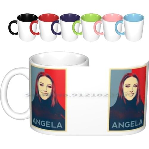 Angela White Hope Poster Ceramic Mugs Coffee Cups Milk Tea Mug Angela White Hope Hope Pop Culture Angela White Sexy Star
