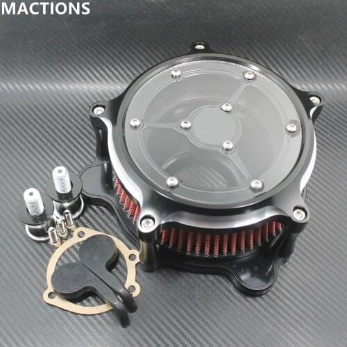 Air Cleaner Intake Filter Motorcycle CNC Crafts For Harley Sportster Road King Gliding Softail Dyna