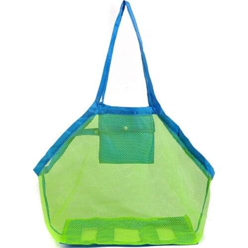 1 Pc Kids Baby Carry Beach Toys Sand Away Beach Bag Pouch Tote Mesh Children Storage Toy Collection Sand Away Beach Mesh Tools