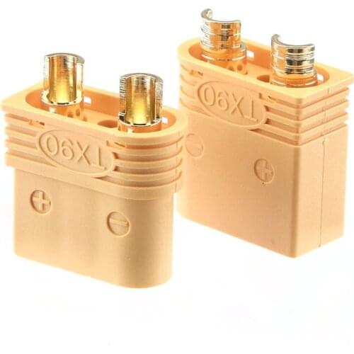10 Pairs XT90 LiPo Battery Bullet Connectors Banana Plugs Male&Female For RC Model Plane