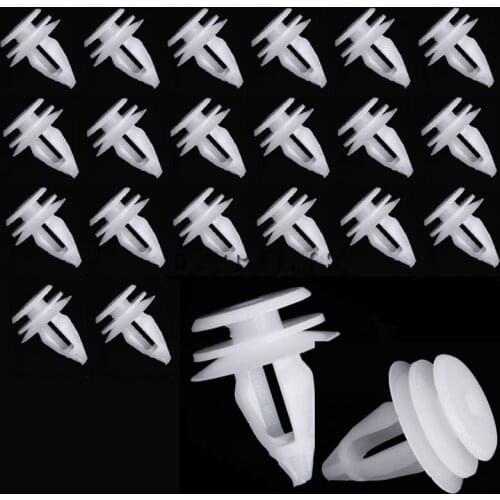 20Pcs garniture porte Panneau Retenue Clips Blanc for E36 E34 E32 E39 M5 3 5 7