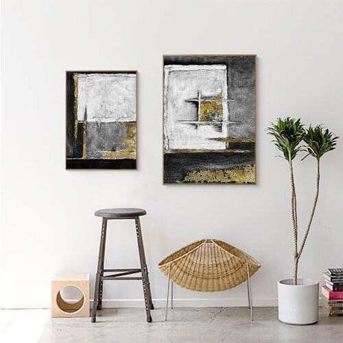 Abstract Posters Prints Geometry Shape Wall Art Canvas Painting Nordic Style Decoration Pictures Living Room Home Decor Unframed