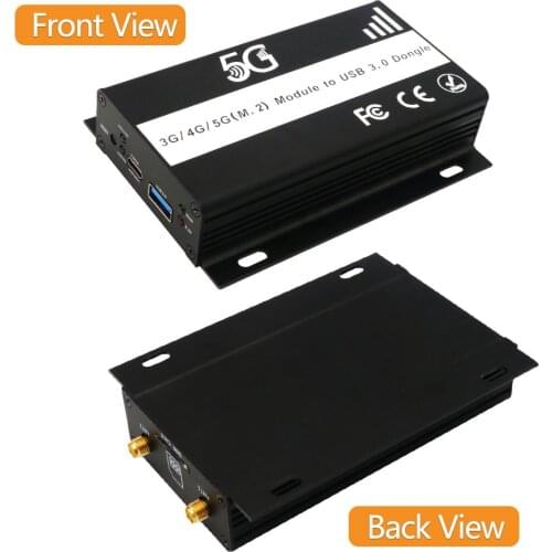 M.2 to USB 3.0 Adapter Antenna B Key NGFF Wireless Converter with SIM Card Slot 3G / 4G / 5G LTE Module for Desktop