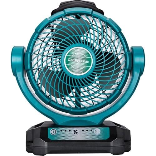 Newest For Milwaukee For Makita For Bosch For Dewalt Power Tool 18V 20V Li-ion battery fan cordless fan For BL1830 BL1850 DCB200