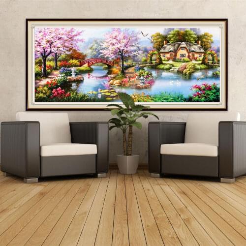 Diamond Painting Landscape Sale Diamond Art Embroidery Scenery Full Round Square Drill Mosaic Picture Of Rhinestone Home Decor
