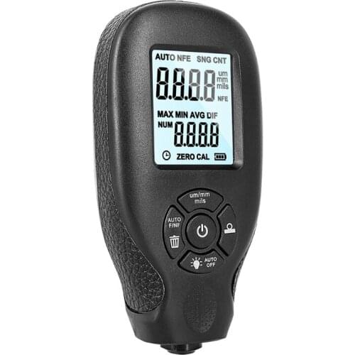 Digital Coating Thickness Gauge HW300 Compatible with Automotive Paint Thickness Measurement Resolution 0.01mils High quality