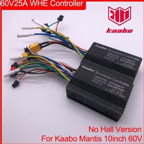 Mantis10 60V25A WHE Controller Front Rear Main Sub Deputy Control for Kaabo Mantis 10inch 1000W No Hall Electric Scooter