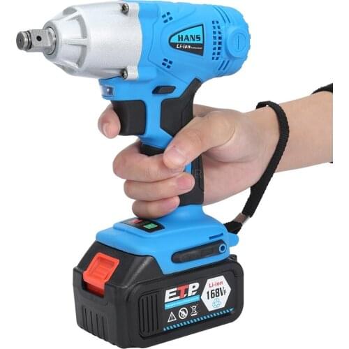 Power tools lithium battery wrench shelf worker auto repair impact electric wrench cordless impact wrench