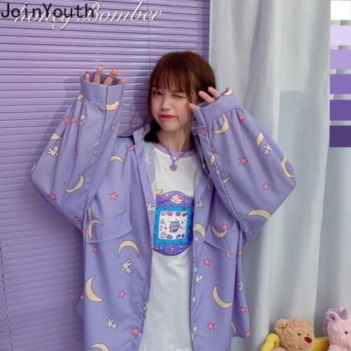 JoinYouth Women's Printed Shirts