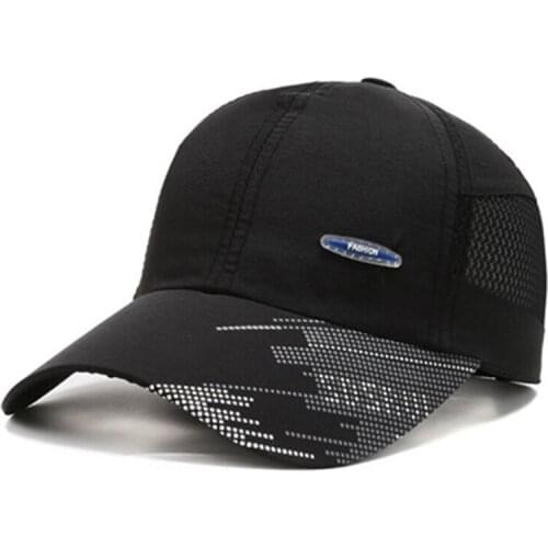 Snapback cap casual sports cap Mesh cap new baseball caps for men women casquette adjustable size couple hat chapeau Fishing cap