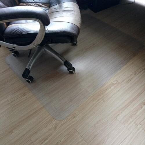 PVC Carpet Protection Pad Anti-slip Wear-resistant Transparent Environmentally Friendly Square Chair Mat