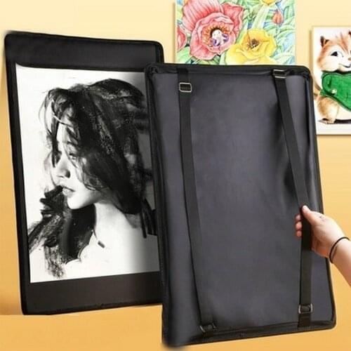 Large A2 Paper Tablet Backpack Type Clipboard With Storage Artist Portable Drawing Clip Board