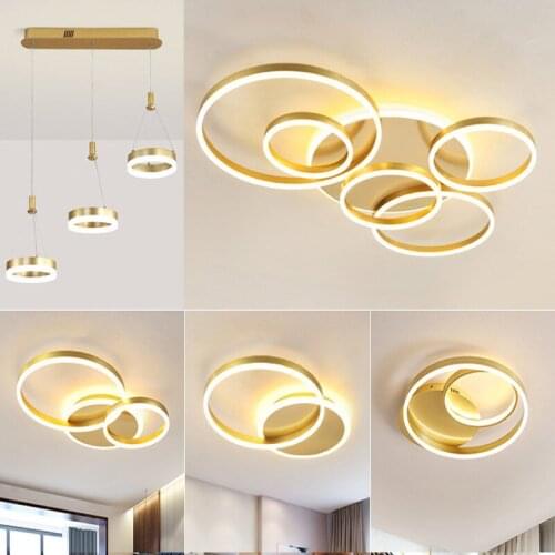 Nordic ventilador de techo lotus flower crystal light AC85-265V hallway lamp LED ceiling lamp luminaria lighting light