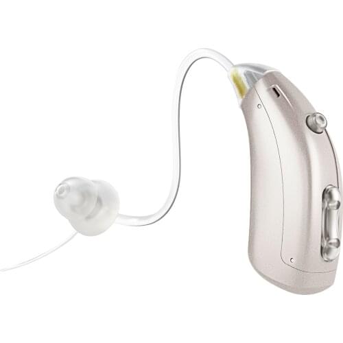2021 New Digital Hearing Aid Kit Behind the Ear BTE Sound Voice Amplifier Rechargeable Wireless for Ealderly Deaf