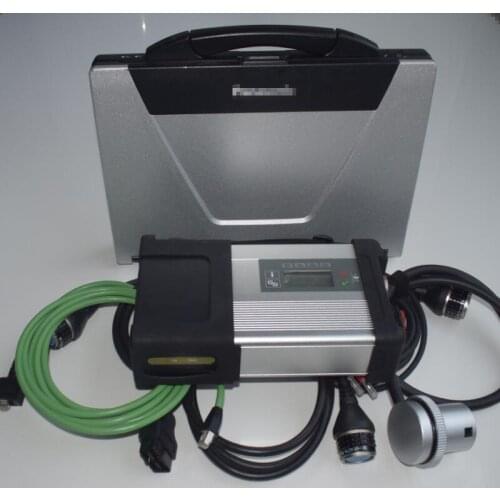 2020 new obd2 connector MB STAR C5 SD + CF-52 used Laptop CF52+Software HDD/SSD auto diagnostic scanner profesional for b/enz
