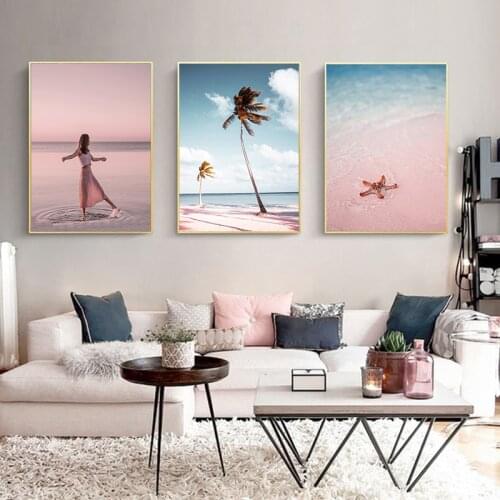 RUOPOTY 3pc/Set DIY Painting By Numbers Seaside Landscape Paint By Numbers For Adults Handapinted Unique Gift For Diy Kits