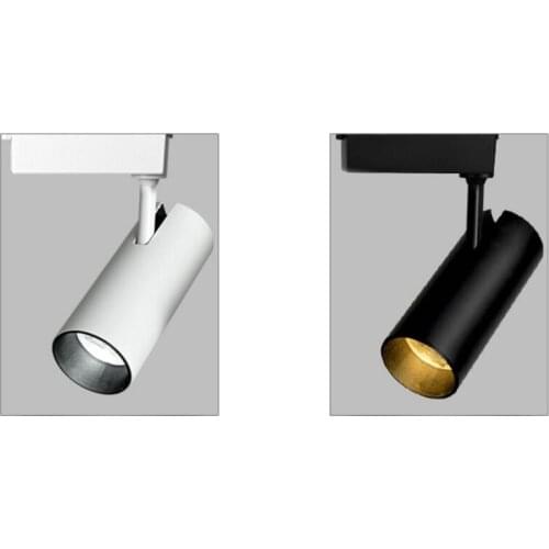 LED Track light Track lighting cob 15w 30w 40w Clothing Shop Windows Showroom Exhibition Spotlight Ceiling Rail Spot Lamp