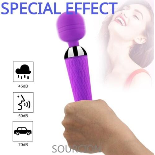 SWT G-Spot Vibrating Powerful Magic Wand AV Vibrator Toys For Woman Clitoris Stimulator Toy For Adults Dildo For Woman Sex Shop