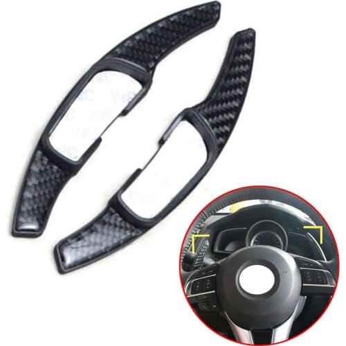 Car Steering Wheel Shift Paddle Shifter Extension Fit For Mazda 3 6 CX-3 CX-4 CX-5 MX-5 Accessories