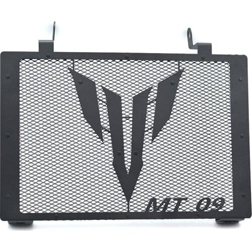 Motorcycle Radiator Guard W/ MT09 Logo Cover Protector Grille For Yamaha MT-09 MT 09 2014 - 2017 MT09 TRACER 2015 - 2016