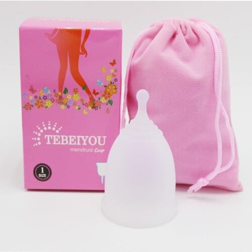 Lady Reusable Silicone Cup Medical Menstrual Collector Menstrual Women Cup For Feminine Hygiene