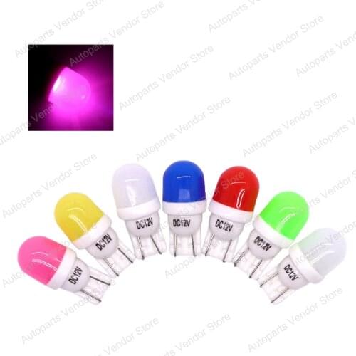 20Pcs Purple T10 5630 2SMD Ceramic LED Bulbs Replacement Clearance Lamps Reading License Plate Lights 12V