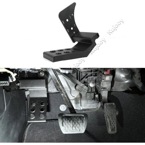 Car Rest Pedals Foot Rest for Jeep Wrangler JL 2018+ Car Pedal Pads Covers Trim for Jeep JL Wrangler 2018 Up Accessories