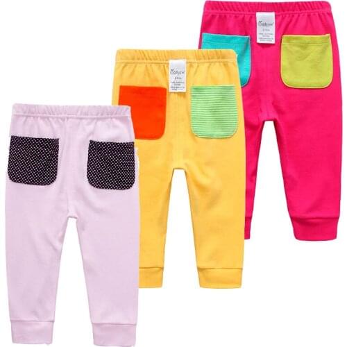 Mother Nest Cotton Baby Pants Carte & Ins Styles Girls Leggings PP Pants Trousers Infant Clothing Kids Clothes