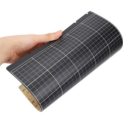 253.8*241mm Sticker Hot Bed Platform Black Plaid Sticker for Prusa i3 MK52 3D Printer Accessories