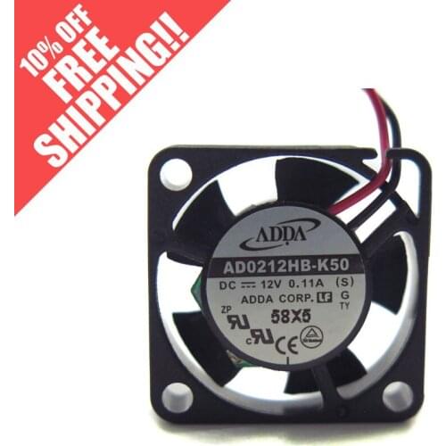 NEW ADDA AD0212LB-K50 2506 2.5CM 12V 0.06A cooling fan