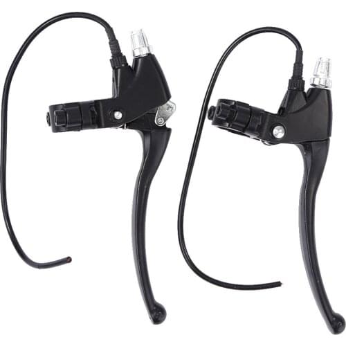 1 Pair Alloy Electric Brake Handles Pedal Electric Car Vehicle Brake Levers Bicycle Handle Brakes to Brakes Cycling Parts