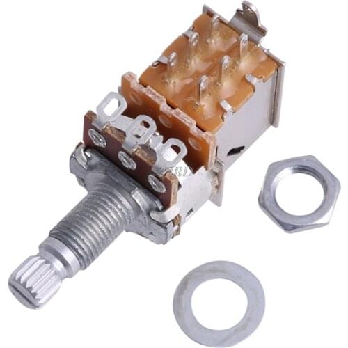 Electric Guitar Push Pull Ascend Bass Control Switch Pot B500K