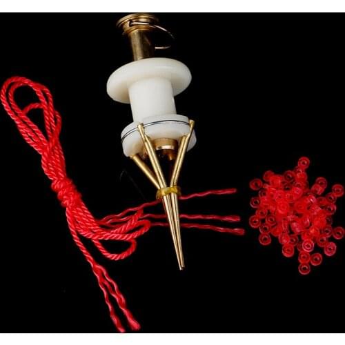 Fishing Baits Lightweight Clip Portable Fishing Lures Earthworm Bloodworm Clip Fishing Tackle Accessory 7.5cm