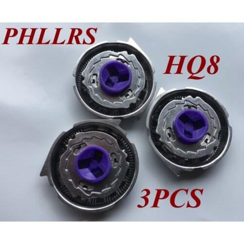 3Pcs HQ8 razor blade replace Head for PHILIPS Shaver PT728 PT730 PT734 PT721 PT722 PT724 PT726 PT727 PT728 PT731 PT732 PT735