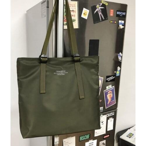 Unisex Shoulder Bag Man Large Capacity Waterproof Handbag Casual Multi-function Crossbody Bags Man Nylon Casual Tote