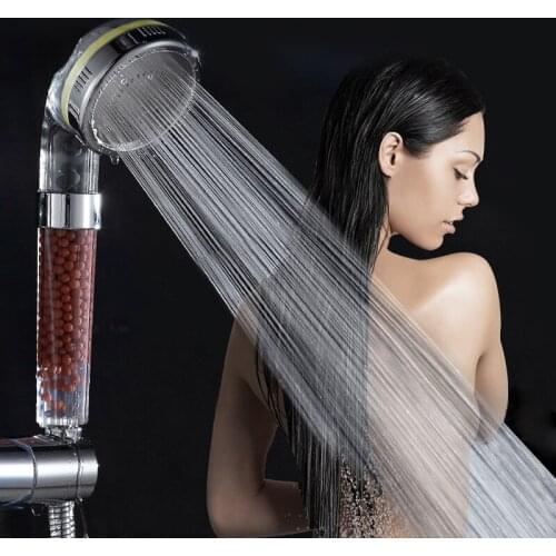 ZhangJi Skin Care Anion SPA Rainfall Shower Head Vitamin C Filter Cartridge Lemon/Lavender/Rose Citrus Fruit Aroma Handheld