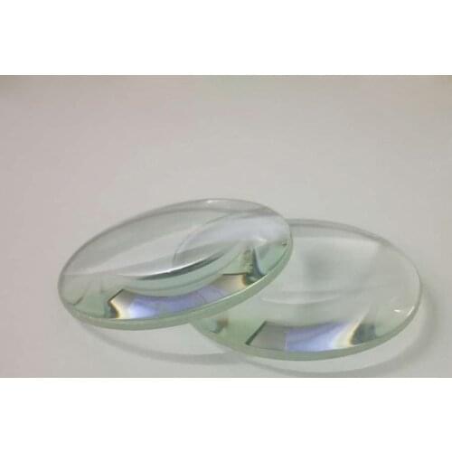 2pcs 40mm Optical Glass Focal Length Optics Double Convex Lens Focus 100mm Physical Optics Experiment Bi-Convex lens