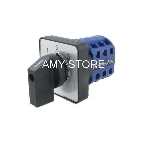 AC 380V 1.5A DC 220V 0.14A 12 Screw Terminals Universal Cam Switch