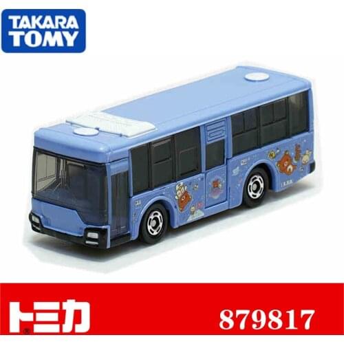 Discount Takara Tomy Tomica Car No.8 Fuso Bus 1/138 879817 Diecast Bus Toy Motor Vehicle Model Metal Cars Gift Toys For Children