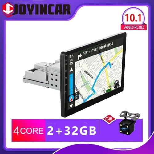 JOYINCAR 1DIN 7/10 Inch Car Stereo Radio Android 9.1 1080P Quad-Core GPS Navigation Car Radio MP5 Player GPS TPMS OBD Wifi Navi