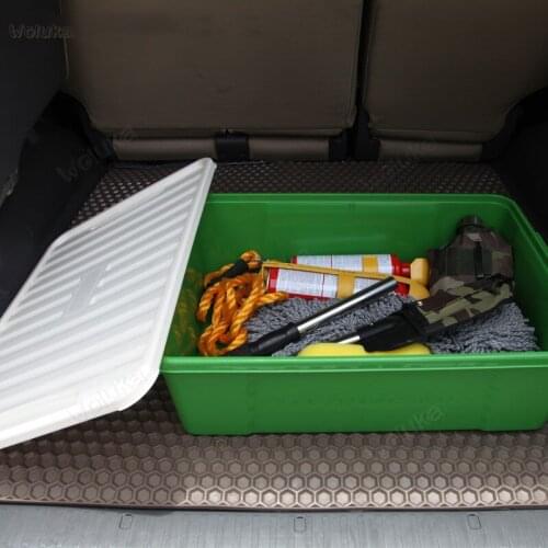Car storage box trunk storage finishing car storage bag car storage box car home dual-use storage helper CD50 Q02