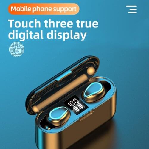 TWS 5.0 Bluetooth Earphones Wireless Headphones Charge Box Waterproof With Microphone Sport Headsets for Android iOS Phone