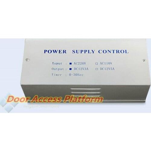 12V,3A Access Controls POWER SUPPLY AC220V/50HZ With Voltage OUTPUT DC12V FOR DOOR Access Door CONTROL SYSTEM