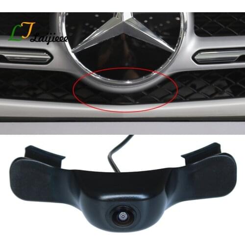 For Mercedes Benz GLC X253 2015 2016 2017 2018 2019 HD Horizontal 150 Degree Super Wide Angle Car Front View Blind Area Camera