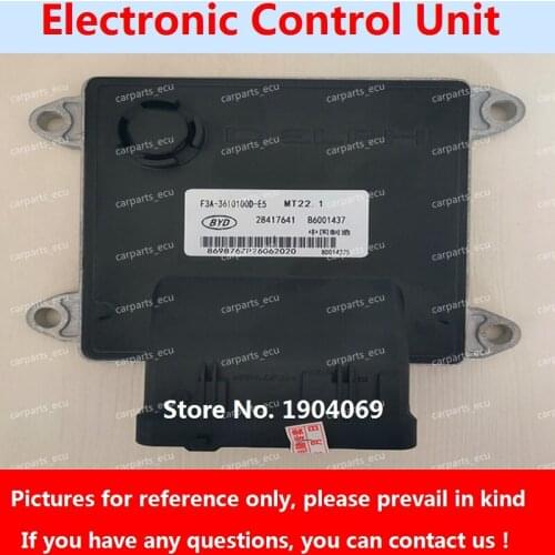 Engine Computer Board B6001437 BD014375 28147641 F3A-3610100D-E5 MT22 ECU B6001567 28306162 3610100D-J5 For BYD Car