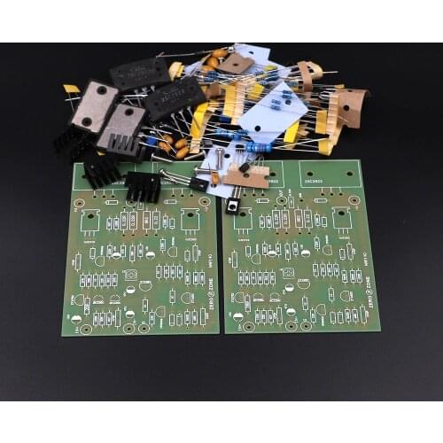 GZLOZONE One Pair Clone NAIM NAP140 Amplifier Kit DIY Amp Kit (2 Channel)