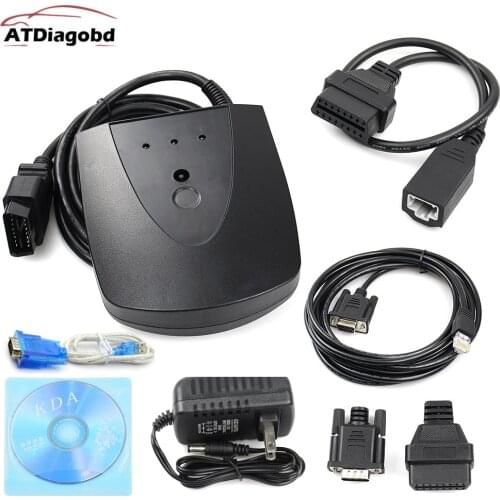 HDS Newest Version with Double Board USB1.1 To RS232 OBD2 Scanner HDS Tool HIM Diagnostic Tool For Hon-da