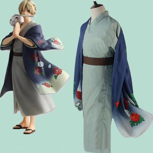 Anime Natsume Yuujinchou Natsumes Book of Friends Natsume Takashi Haori Yukata Kimono Outfit Custom Made