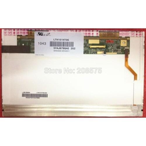 Free shipping LTN101NT06 B101AW03 LTN101NT07 LP101WSA TLA1 LTN101TN02 N101L6-L02 M101NWT2 NEW LED Display Laptop Screen