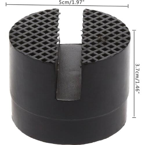 Floor Slotted Car Rubber Jack Pad Frame Protector Adapter Jacking Disk Pad Tool